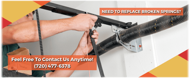 Broken Garage Door Spring Repair Boulder